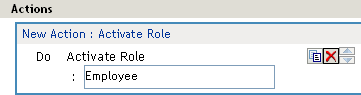 Activate role
