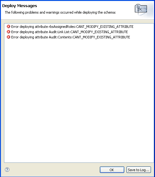 The Messages dialog box