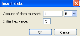 Specifying the initial hex value