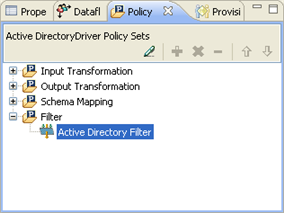 Policy Set view