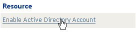 Resource name link