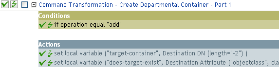 Create departmental container part 1