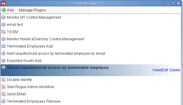 Editing the report alert