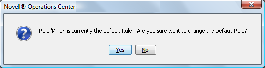 Change Default Role Dialog