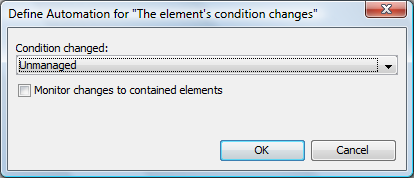 Define Automation Dialog Box
