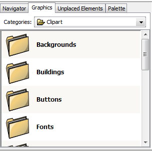 Layout View Graphics Tab